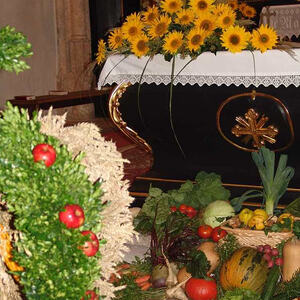 Erntedankfest Kirche Maria Schauersberg 2014