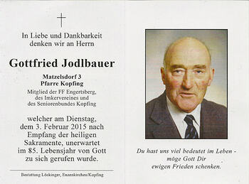 Gottfried Jodlbauer