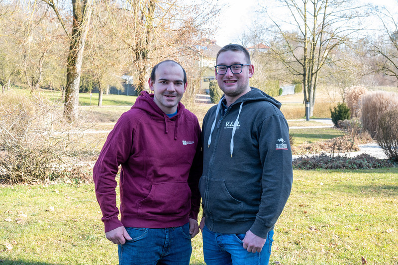Das neugewählte Vorsitzenden-Team der Katholischen Jungschar Diözese Linz. Bild v.l.n.r.: Thomas Kremshuber (neugewählt), David Hinterberger (wiedergewählt).
