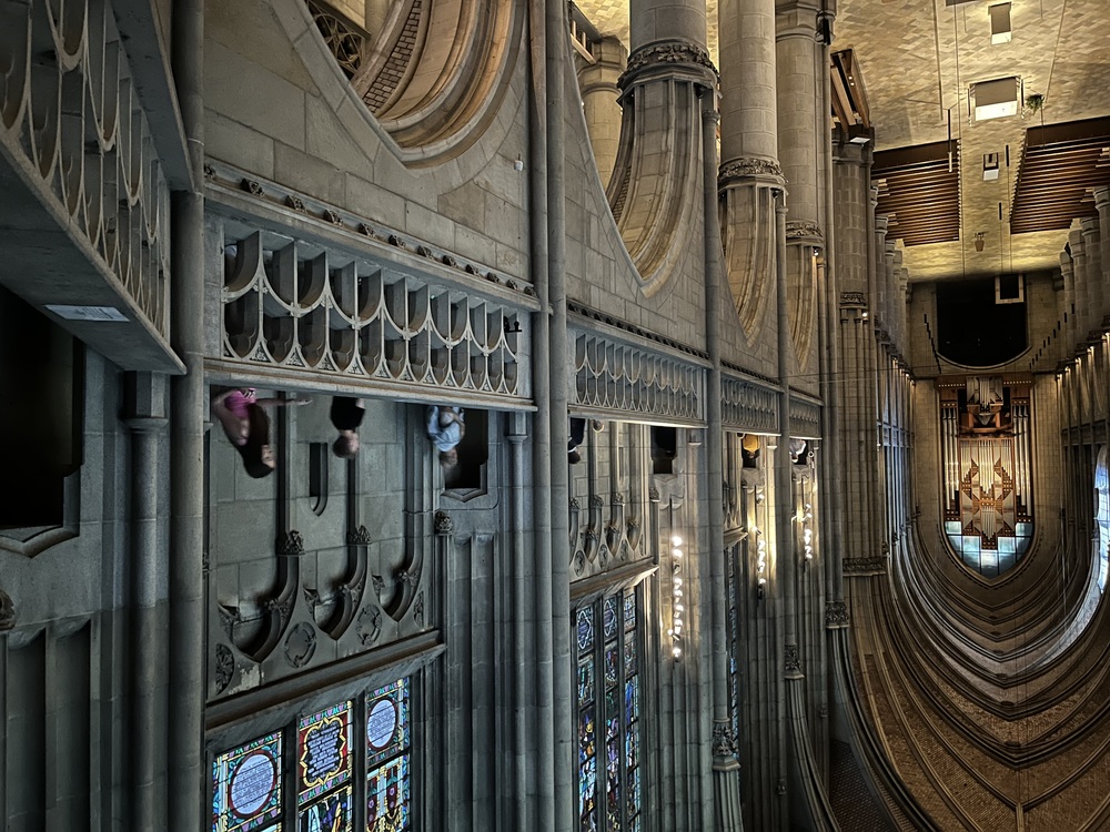Taschenlampenführung für Väter und Kinder im Mariendom