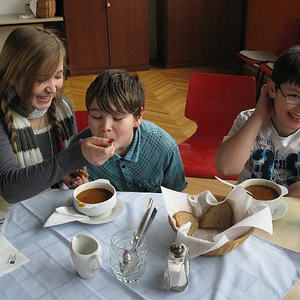 Familienfasttag - Fastensuppenessen