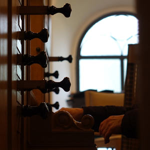 Orgel-Silhouette