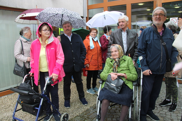 Pilger vor dem HdD