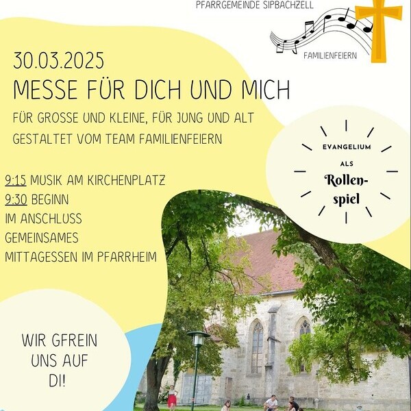 Messe für dich und mich