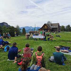 Bergmesse auf der Grünburgerhütte