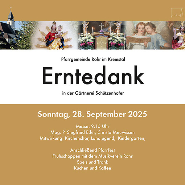 Erntedankfest in der Gärtnerei Schützenhofer