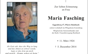 Maria Fasching