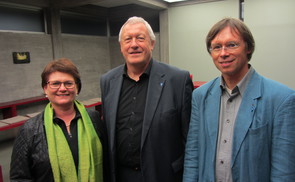 V. l.: Erika Kirchweger, Bert Brandstetter, Bernhard Steiner. © KA OÖ              
