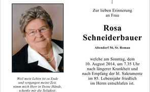 Rosa Schneiderbauer