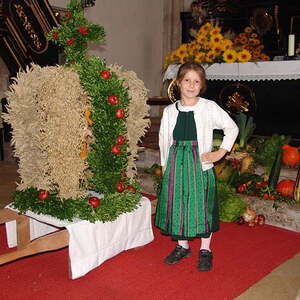 Erntedankfest Kirche Maria Schauersberg 2014