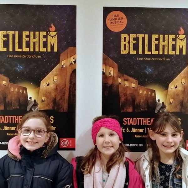 Ministranten beim Musical Bethlehem