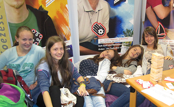 Diözese Linz auf der Berufsinformationsmesse Wels 2014 © Diözese Linz