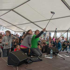 JuMil?um ? Gro?es Kinderfest zu 70 Jahre Jungschar in Linz1.500 MinistrantInnen, Jungscharkinder und GruppenleiterInnen feierten am Samstag, 20. Mai 2017 den 70. Geburtstag der Katholischen Jungschar in der Linzer Innenstadt. Der gemeinsame Gottesdi