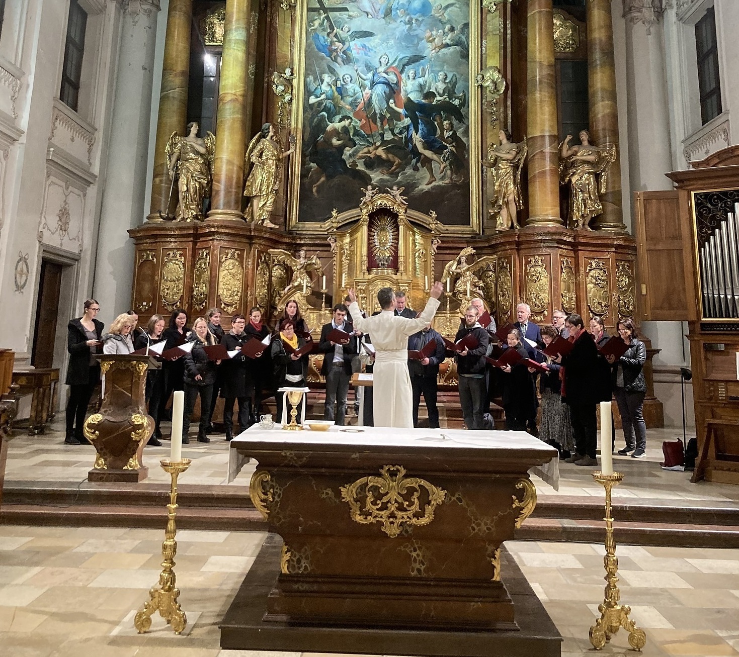 Abendgottesdienst in der Ursulinenkirche