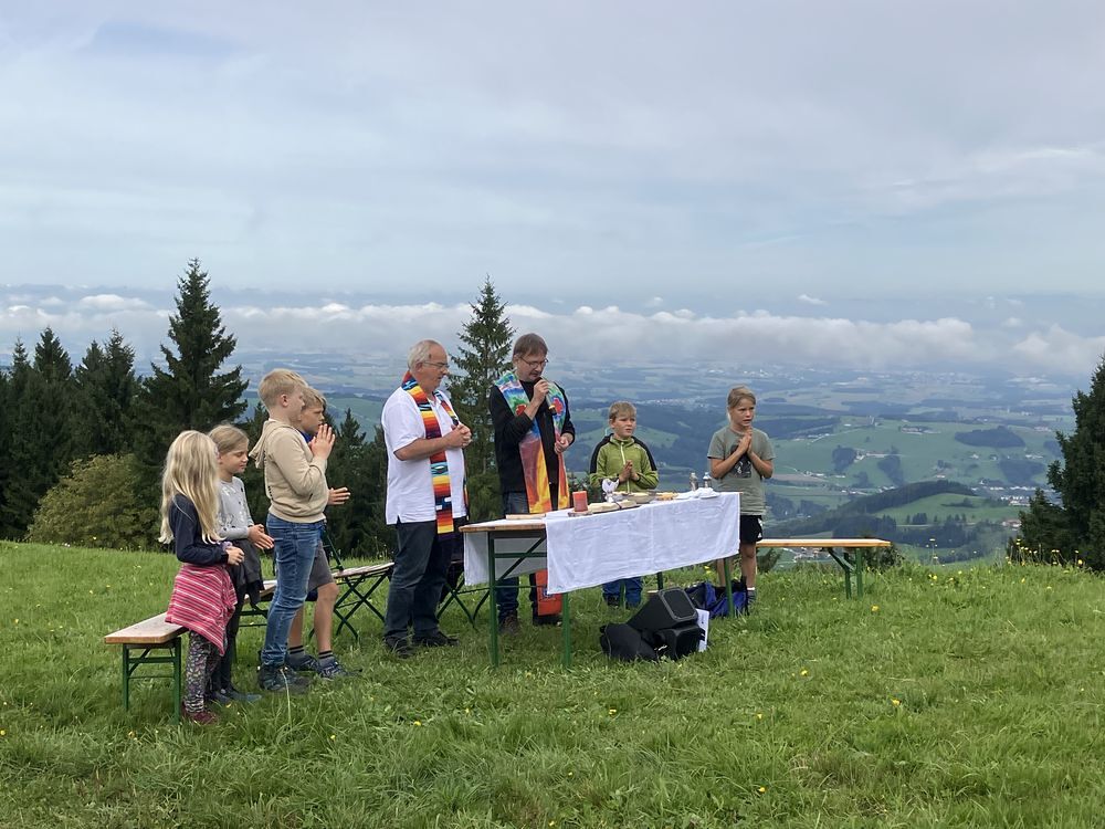 Bergmesse auf der Grünburgerhütte