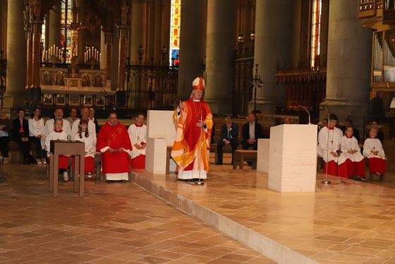 Firmung 2018 mit Bischof Manfred Scheuer im Linzer Mariendom.