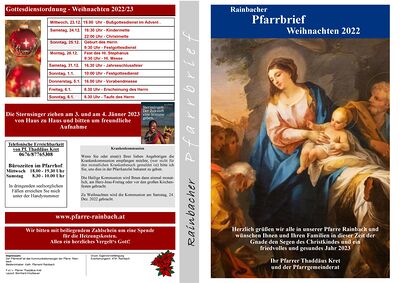 Pfarrbrief