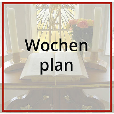 Wochenplan / Tscharlie/pixabay.com/CC0 1.0be Wochenplan
