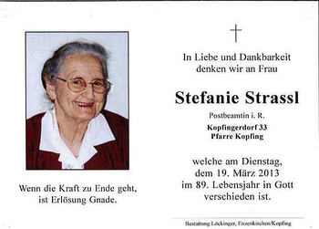 Stefanie Strassl