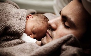 Vater und Kind